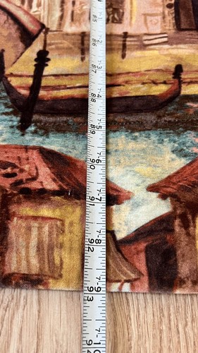 2013 ZOFFANY Curtain/Upholstery Velvet “Gondolier” Fabric Made In England 54x93 - Picture 6 of 12