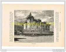 BASTILLE, PARIS, Illustration, c1870