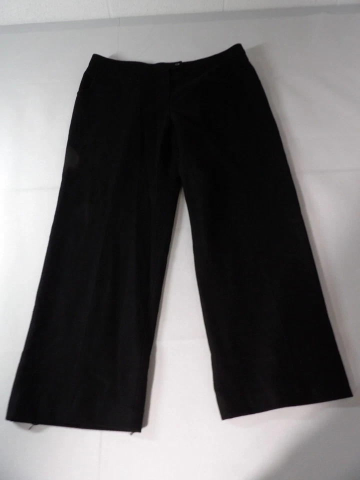 Harve Benard Pants 26W Wool Pants Trouser Lined Black Workwear Career Office - Image 2 of 4