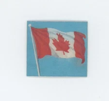 Flag of Canada / Canadian Flag  1960's Small VARI-VUE Motion Lenticular
