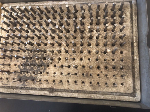 Pin Gage Set Unknown Maker in Metal Case .061-.250 as is as found - Picture 2 of 8