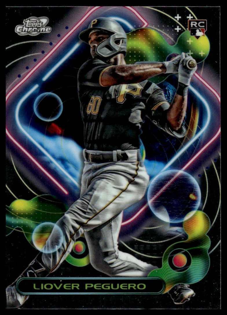 2023 Topps Cosmic Chrome #166 Liover Peguero