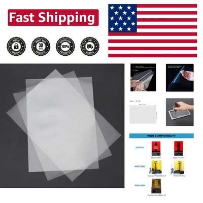 5PCS FEP Film 200x260x0.15mm for Anycubic Photon Mono x 6k 4k/Elegoo Saturn M...