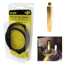 GAS PRESSURE TEST POINT ADAPTOR TOOL SCREW IN BRASS JET WITH MANOMETER HOSE