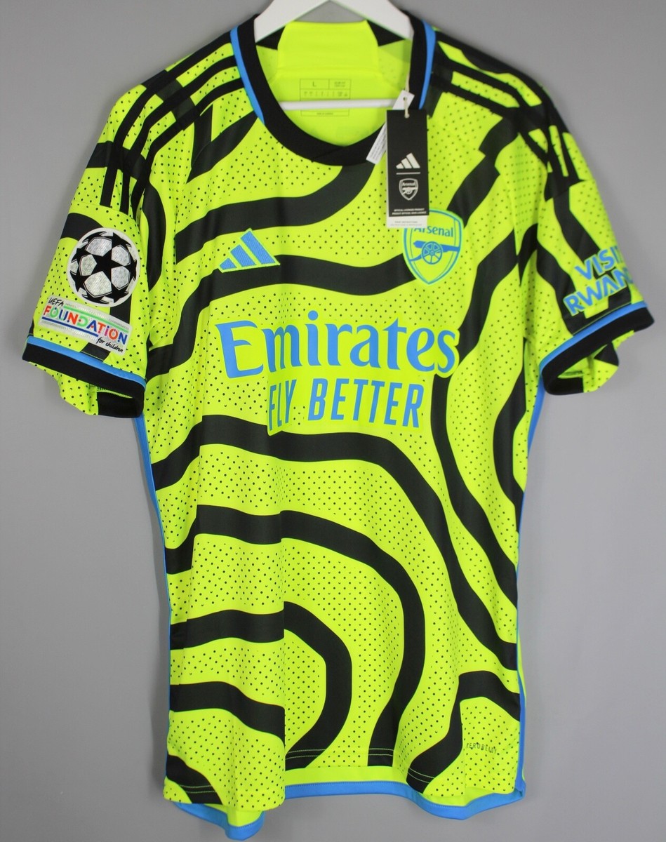 NWT ARSENAL LONDON 2023 2024 AWAY FOOTBALL SHIRT JERSEY #8