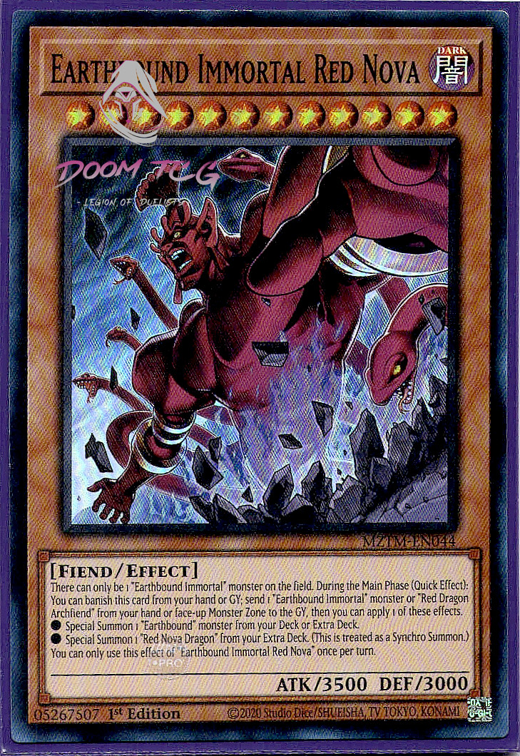 Earthbound Immortal Red Nova MZTM-EN044 Maze of the Master for