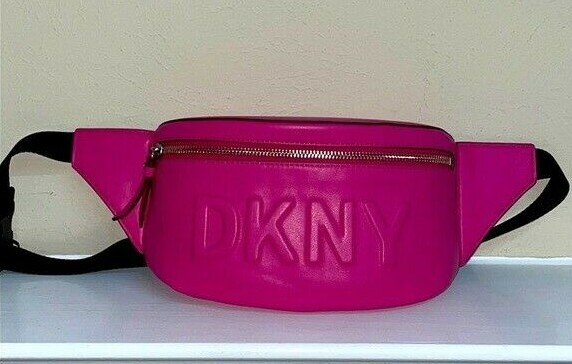 dkny logo fanny pack