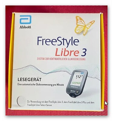 Abbott FreeStyle Libre 3 - Lesegerät (inkl. Zubehör)-NEU-OVP !!-inkl. Versand