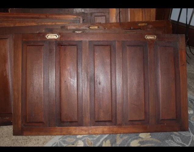 Beautiful Antique Interior Shutters. From Victorian Home Circa 1890s. 13 Avail. - Image 2 of 4