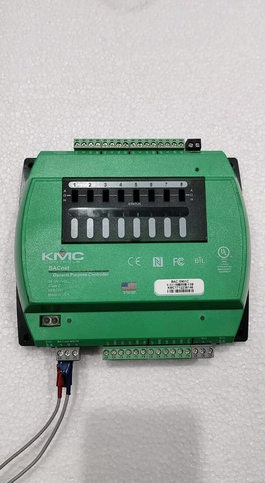 KMC BAC-5901C CONTROLLER – GENERAL PURPOSE CONTROLLER 24VAC/DC FREE FAST SHIP - Image 3 of 4