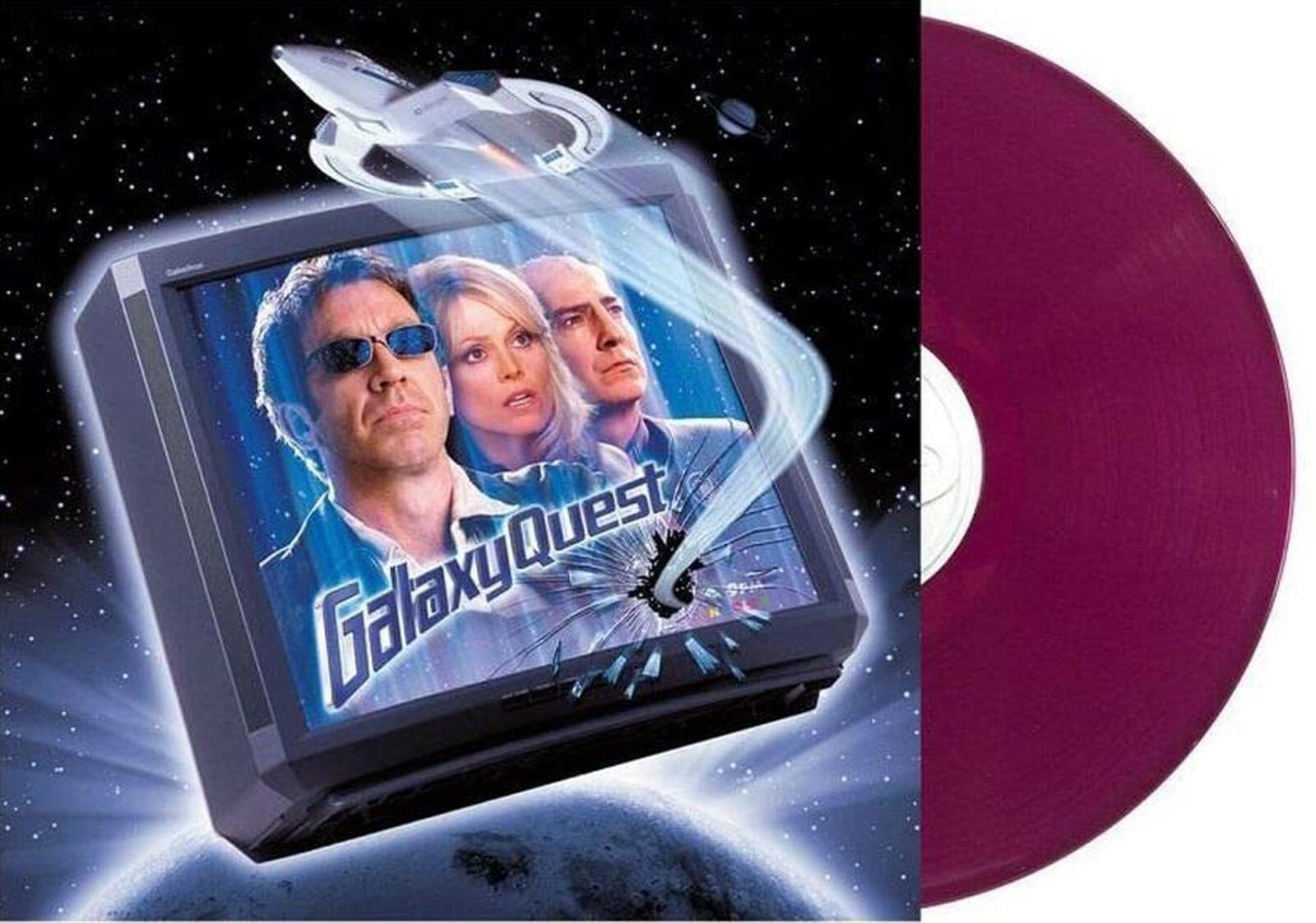 Galaxy Quest Original Soundtrack Excl 500 Made Deep Space Purple Vinyl LP Record