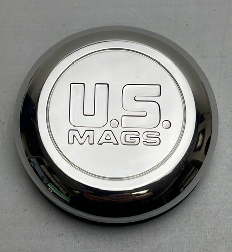 USED U.S. Mags Chrome Push In Wheel Center Cap 1002-46H M-889