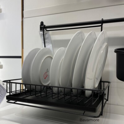 Wall-Mounted Dish Drying Rack Ikea: Space-Saving Elegance