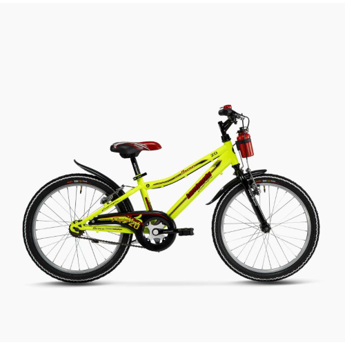 LOMBARDO BICI 20" MTB BRERA 1 VELOCITA' GIALLO NERO PER BAMBINO - Foto 1 di 1