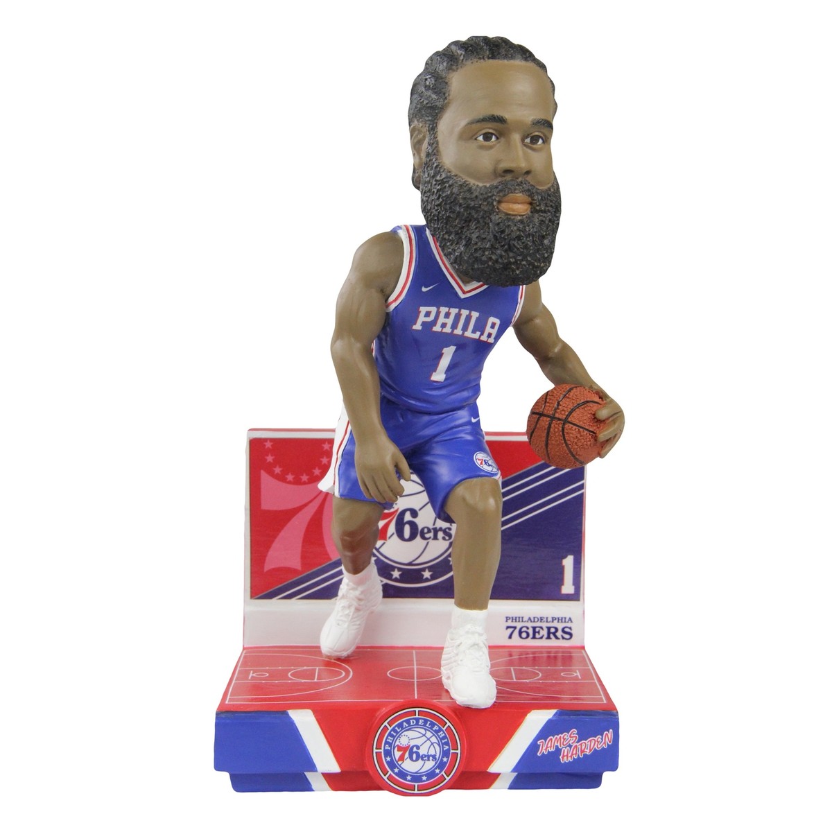 James Harden Philadelphia 76ers Highlight Series Bobblehead NBA