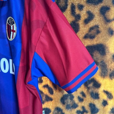 1997 1998 Baggio #10 Bologna Home Original Jersey size L 1997 1998 Baggio #10 Bologna Home Original Jersey size L