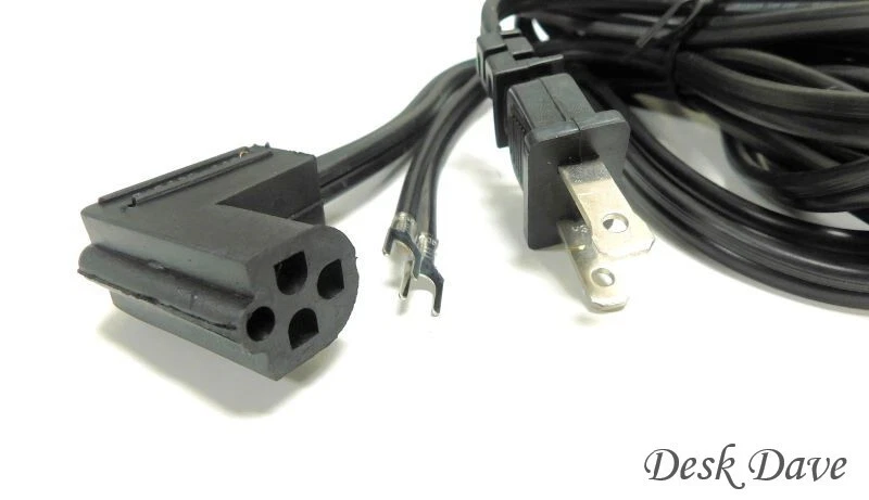 New Power Cord, 747962-002, SINGER 347 348 457 466 476 Stylist