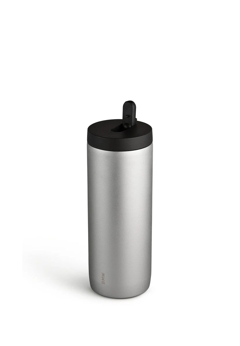 BMW Genuine Thermo Mug Large Sport Stainless Steel Tea Coffee Cup 