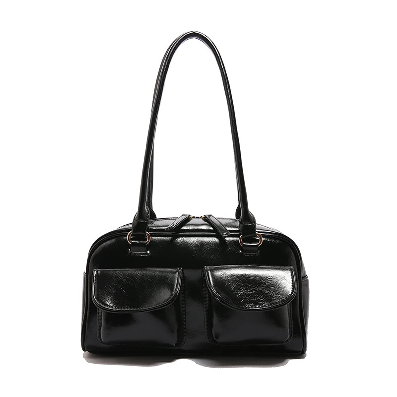 Women Business Shoulder Bags Ladies Bag Pu Leather Underarm Hand Bag Handbags