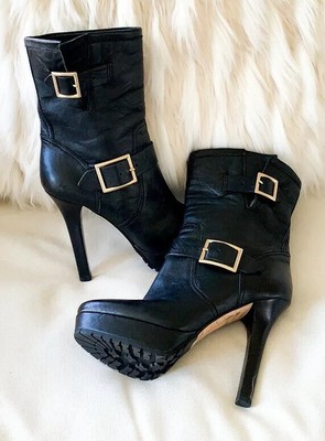 jimmy choo boots biker