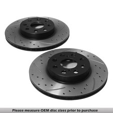 TYLNA WIERCONA ROWKOWANA TARCZA HAMULCOWA 263mm DO TOYOTY MR2 MR-S ZZW30 00-07