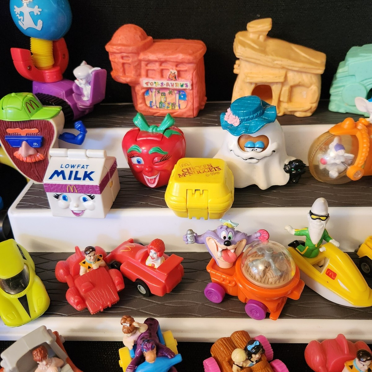 Vtg 90s McDonalds Happy Meal Toys Fraggle Rock Pinky & The Brain