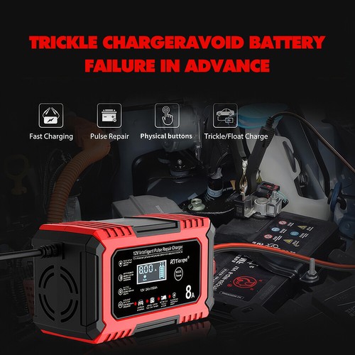 Car Jump Starter 8A Portable Power Bank Pack Battery Trickle Charger Booster 12V - Picture 7 of 20