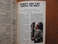 1968 TV Guide(RUN FOR YOUR LIFE/BEN GAZZARA/CLAUDINE LONGET/CELIA SACHS/JOE ROSS