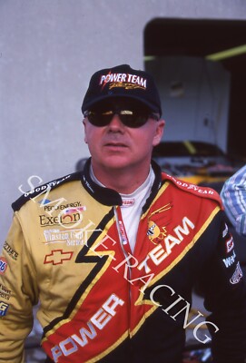 35MM NASCAR SLIDE - GEOFF BODINE #60 POWER TEAM #BB52