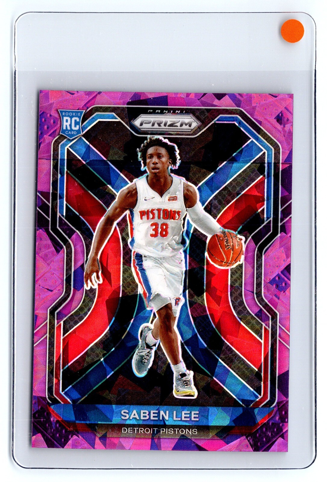 2020-21 Panini Prizm Purple Ice Rookie RC #261 Saben Lee /175 DETROIT PISTONS