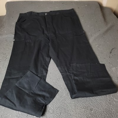 Boulder Creek Cargo Pants Mens Big Tall 52 38L Khaki Black  Chino Cotton Khaki