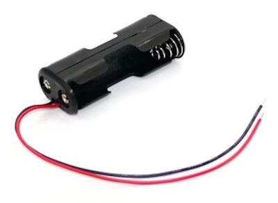 TTCON3 Train Tech AA Batteriebox für 2 x AAs ohne Weiche
