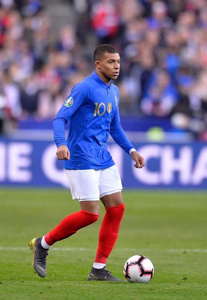 NIKE FRANCE FFF Kylian Mbappe #10 2019 Centenary 100th Year NIKE FRANCE FFF Kylian Mbappe #10 2019 Centenary 100th Year