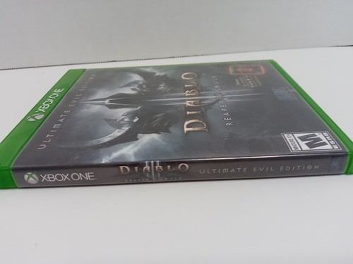Diablo III Reaper of Souls Ultimate Evil Edition Xbox One Complete CIB Clean - Picture 3 of 5