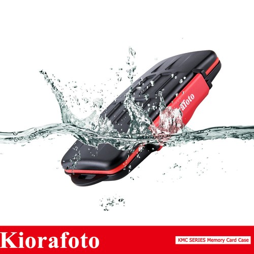 Support de carte mémoire rouge étanche rangement 12 SD SDHC SDXC + 12 micro SD - Photo 6 sur 7