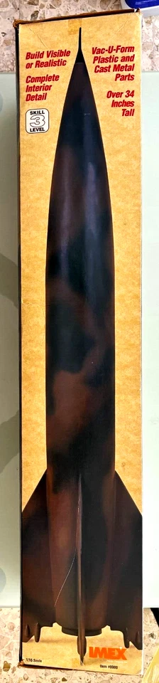 IMEX 8000 - GERMAN V2 ROCKET BOMB VISIBLE - 1/16 VACUFORM KIT - Immagine 2 di 4
