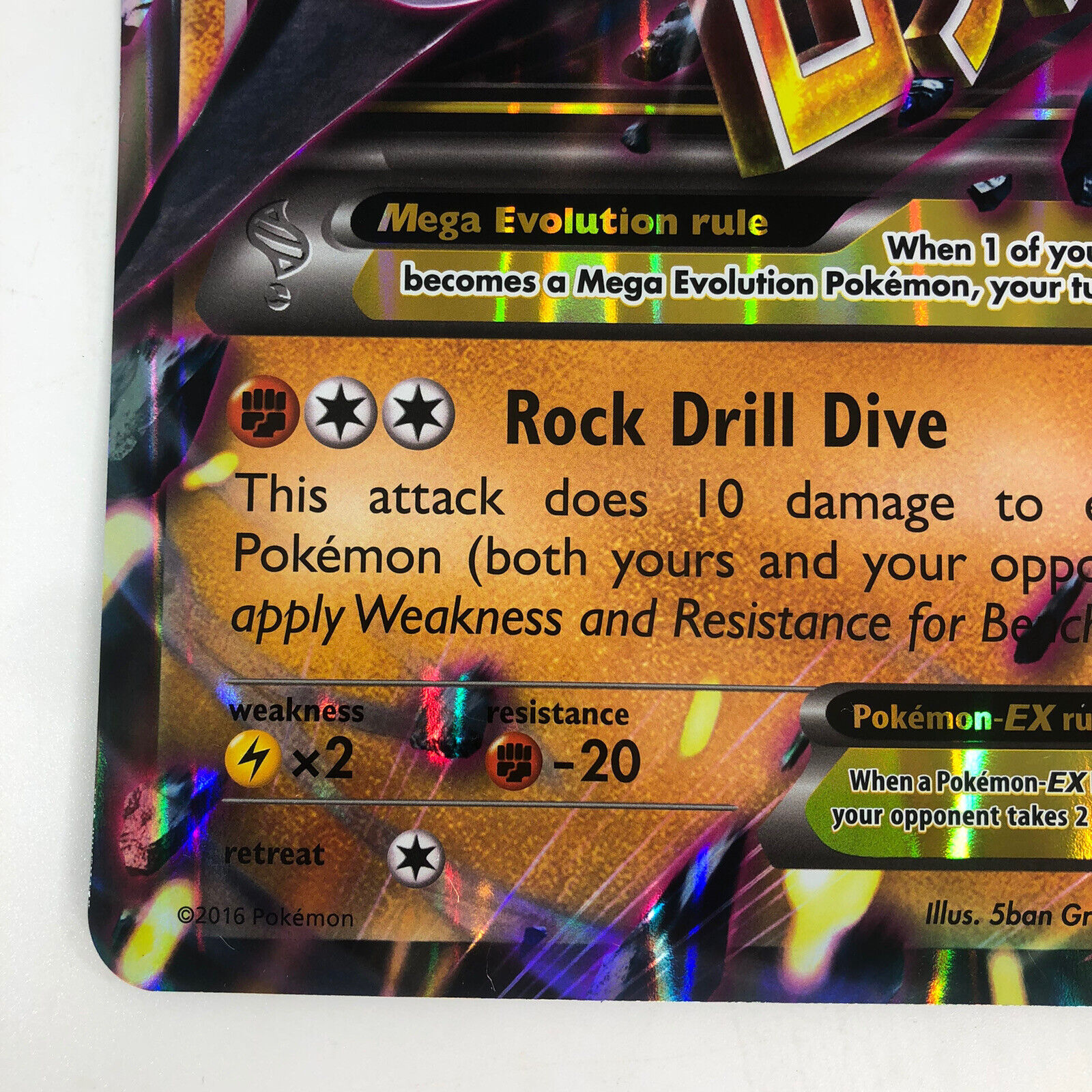 Mega Aerodactyl EX - Jumbo - JUMBO Cards XXL Pokémon card XY098