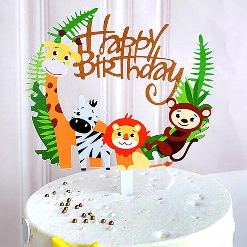 Safari cake topper safari birthday birthday decoration baby 