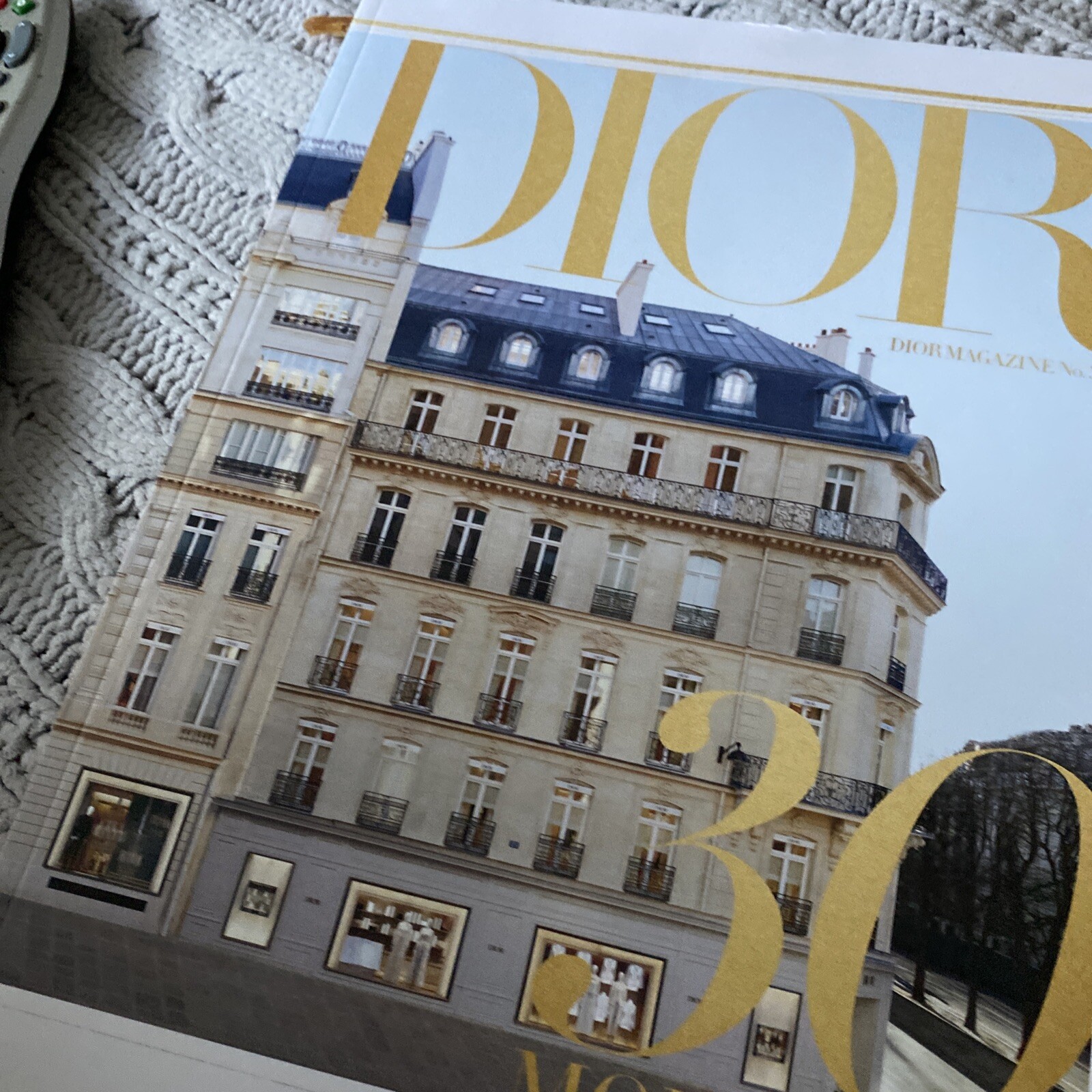 New Dior Magazine No. 38 2022 entitled "30 Montaigne" Coffee Table Book image 5
