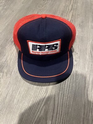 Vintage RPS Roadway Package System Snapback Hat Cap Good Foam