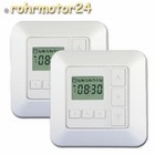 2x Schaltuhr Rolladenschalter Rolladen Steuerung Timer Uhr Jalousie Rollo Motor