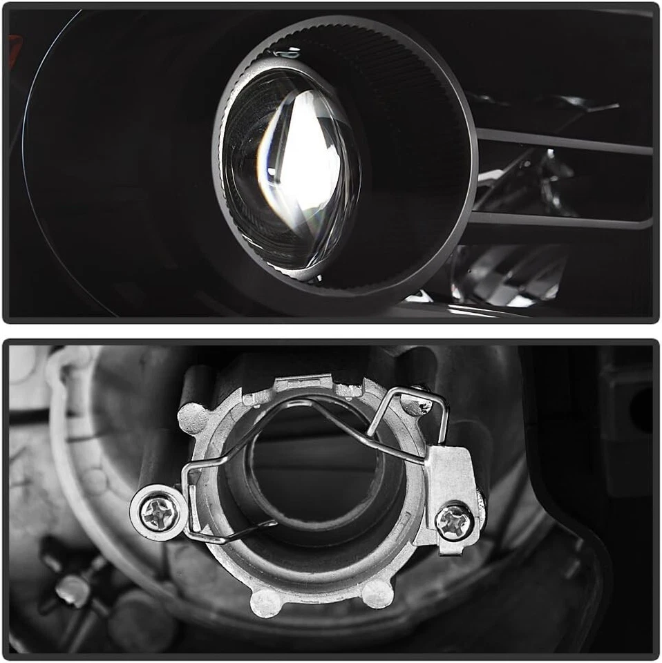 For 2013-2018 Dodge Ram 1500 2500 3500 Projector Headlights Left+Right Pair - Image 4 of 4