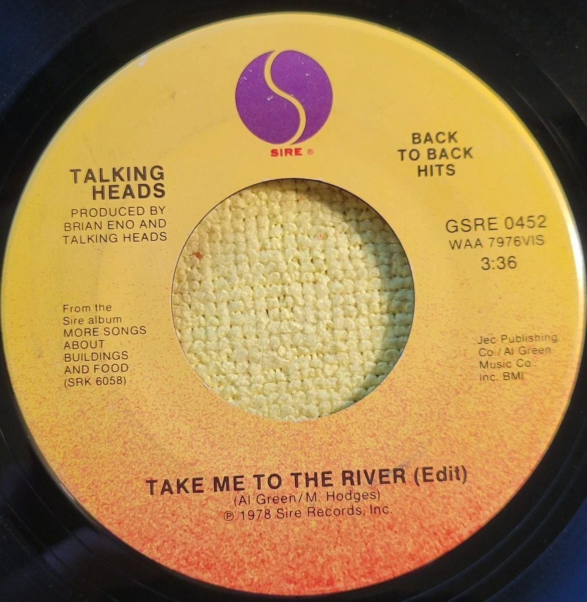 Talking Heads Single Vinyl Records for sale | eBay
