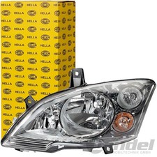 HELLA HAUPTSCHEINWERFER LINKS H7 +STELLMOTOR f&uuml;r MERCEDES VIANO VITO MIXTO W639
