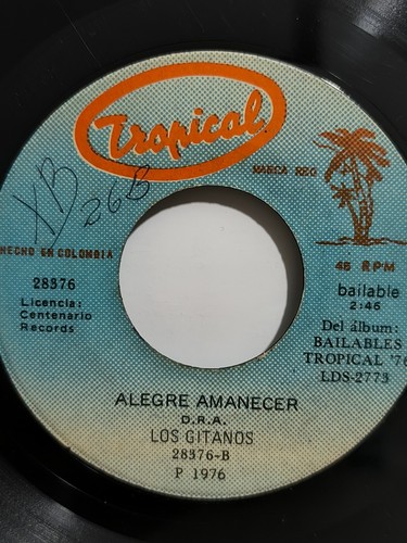 LOS GITANOS-ALEGRE AMANECER-CUMBIA PSYCH PERU-PRESSING COLOMBIA LISTEN 🎵🎵