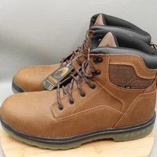 Brahma Boots Men's Size 13 Brown 6" Steel Toe Work MNBR22EZ001 NWT