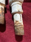 Vintage 9-1/2” Cast Iron Threaded Spear Finial Fence Toppers, Lot of 3. — photo 5