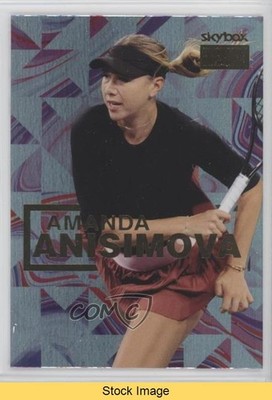 2023 Skybox Metal Universe Champions Premium Amanda Anisimova #S-50 READ 7ti
