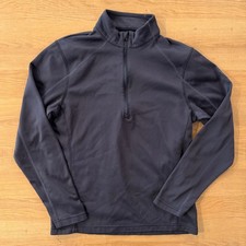 Spyder Women's Black Fleece 1/4 Zip Pullover Sweatshirt Size S