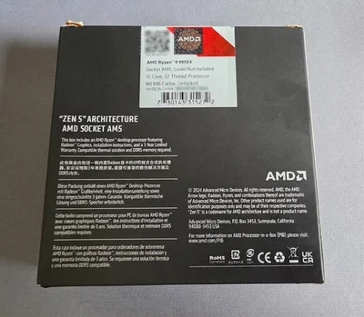 Ryzen 9 9950X listing on ebay